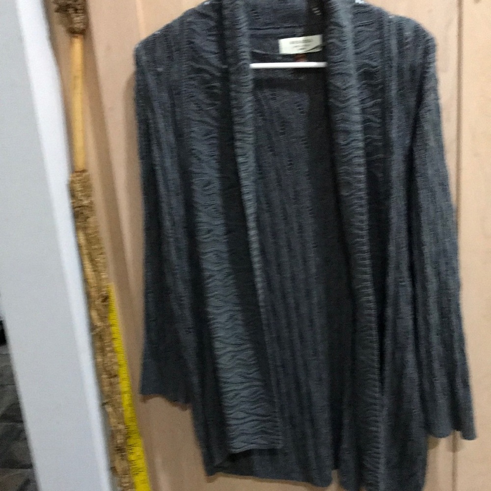 Sonoma Gray Cotton Cardigan
